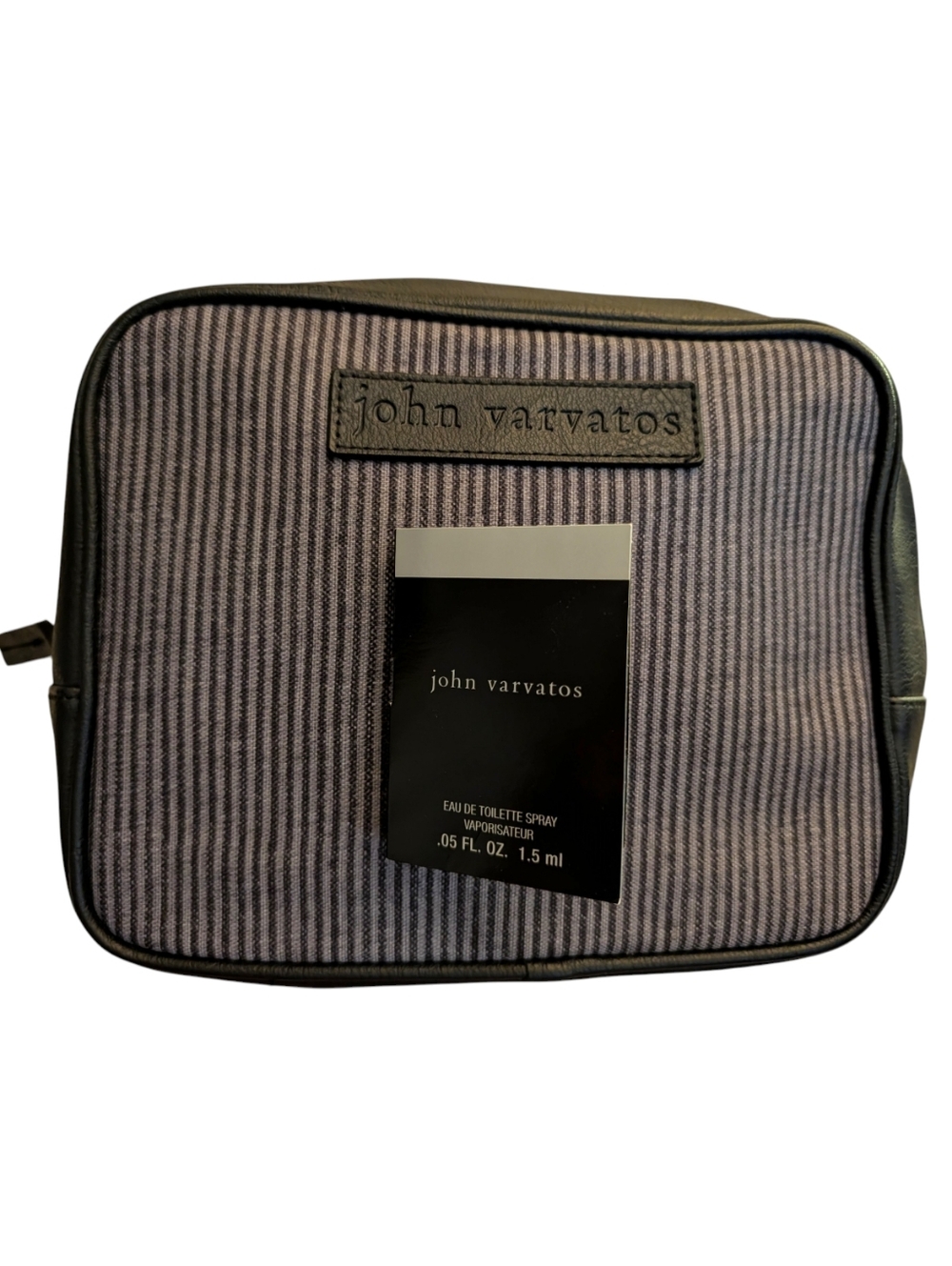 NEW John Varvatos Travel GIFT Set + Men's Eau de Toilette Cologne Spray .05 OZ